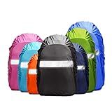 Capa De Chuva WSZCML Para Mochila Capa De Mochila Ajustável à Prova D água 10 90l Azul Escuro G Para Mochila 45l 65L