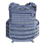 Capa De Colete Cinza Bandeirante Comanfy Cordura 1000d G5 3a