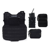 Capa De Colete Modular Forhonor 3a 3 Acessórios Cordura