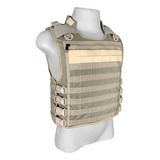 Capa De Colete Modular Tático Close Tan Ja Rio Militar