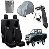Capa De Couro Capa De Cobrir Paleta Toyota Hilux 91 13