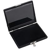 Capa De Couro PU Preto Saxofone Clarinete Caixa Recipiente De Palheta Com Slots Para 6 Peças Tocando Instrumentos Musicais Acessórios Para Uso Em Viagem Preto