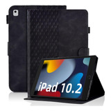 Capa De Couro Wallet Pu Para Ipad10 2 2021 2020 2019 Air3 10
