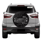 Capa De Estepe Carro Ecosport 2014 2015 Cadeado Connected