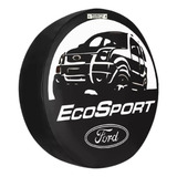 Capa De Estepe Carro Ecosport 2014 2015 Cadeado Pratique 