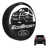Capa De Estepe Carro Ecosport Pratique 2015 Com Cadeado