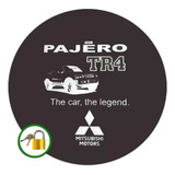 Capa De Estepe Pneu Pajero Tr4 Emborrachado The Car The Leg