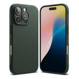 Capa De Forro Para iPhone 16 Pro Ringke Onyx Cor Verde Proteção Antichoque Suporta Alças