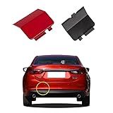 Capa De Gancho De Reboque Para Para Choque Traseiro De Carro Compatível Com Mazda 6 Atenza 2013 2014 2015 2016 2017 2018 Tampa De Reboque GJR9 50 EL1 51 Tampa Pequena De Reboque Tampa Vermelha