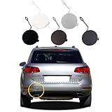 Capa De Gancho De Reboque Para Para Choque Traseiro De Carro Compatível Com VW Touareg 2011 2012 2013 2014 Tampa De Reboque 7P6807449 Tampa Pequena Olho De Reboque Cinza Lado Esquerdo Do Motorista