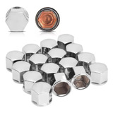 Capa De Parafuso Para Roda 19 Mm Cromado 16 Peças Nf e