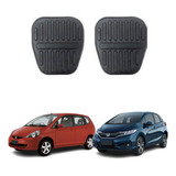 Capa De Pedal Freio Embreagem Honda Fit 2003 A 2008 Manual