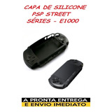 Capa De Silicone Case Para Psp Street Séries E1004 Preto