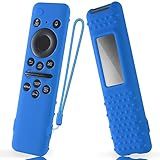 Capa De Silicone Para Controle Remoto Samsung TV 2023 Modelo BN59 01432a BN59 01432J Capa De Silicone Samsung Solar Cell 2023 8K Neo QLED HDR Smart TV Azul Celeste 