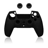 Capa De Silicone Para Controle Sony Playstation 5 PS5 DualSense Preto 