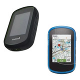 Capa De Silicone Para Gps Garmin Etrex Touch Película Cor Preto