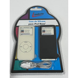 Capa De Silicone Para iPod Nano Leadership Preto E Branco