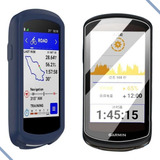 Capa De Silicone Película De Vidro Para Garmin Edge 1040