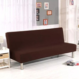 Capa De Sofá Sem Apoio De Braço Fundas De Futon Rapido Cor Marrom