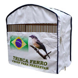Capa De Tecido Para Gaiola De Trinca Ferro Luxo