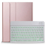 Capa De Teclado Com Luz De Fundo Para Huawei Mediapad T3 10