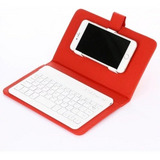 Capa De Teclado Sem Fio De Couro Pu Portátil Para iPhone Pho
