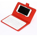 Capa De Teclado Sem Fio De Couro Pu Portátil Para iPhone Pho