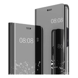Capa De Telefone Celular Espelho Com Uma Tampa