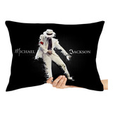 Capa De Travesseiro Fronha Michael Jackson Terno Branco