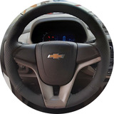 Capa De Volante Costurada Cobalt Cinza Escuro sintético 2 0