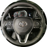 Capa De Volante Costurada Corolla 2020 P u Liso Preto