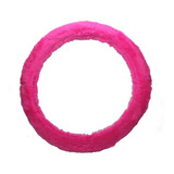 Capa De Volante Em Pelúcia Pink Confortável E Moderno