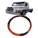 Capa De Volante Madeira Massageador 50cm Caminhão Scania 112