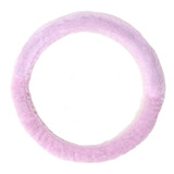 Capa De Volante Pelúcia Universal Feminino Rosa Felpudo