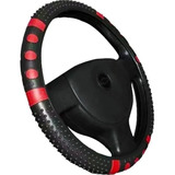 Capa De Volante Vermelho Com Massageador P Sandero 2014