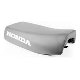 Capa Do Banco Honda Xl 250 Modelo Original Com Escrita Cinza