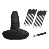 Capa E 12 Flechas Para Balestra Recurva Mankung 50 80 Libras