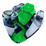Capa E Tapete Chinil Trator Compatível John Deere 5065e