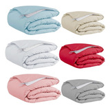 Capa Edredom Solteiro Duvet Micropercal 400 Fios 2 20 X 2 40