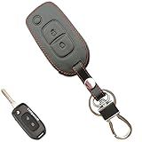 Capa Em Couro Chave Canivete 2 Botões Sandero Captur Stepway Logan Kwid Duster Oroch