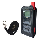 Capa Em Couro Para Rádio Comunicador Motorola Modelo T210 Nf