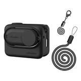 Capa Em Silicone Para Câmera Insta360 Go3 Blackbag