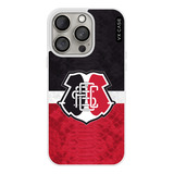Capa Envernizada iPhone 15 Pro Max Branca Vx Case