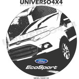 Capa Estepe Ford Ecosport Cabo cadeado Pneu Original Todas