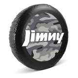 Capa Estepe Jimny 4sun 12 Pneu 205 70 15 Logo Camuflada