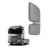 Capa Externa Cinza Retrovisor Para Mb Actros 2016 2017 Ld