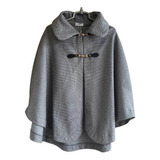 Capa Feminina Lã Poncho Pelerine Gaúcho Moda Equestre