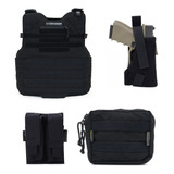 Capa Forhonor 3a P Car Pistola Duplo Coldre Bolso H