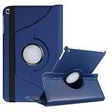 Capa Giratória Inclinável Para Tablet Samsung Galaxy Tab A 8 S Pen 2019 SM P200 P205 Cor Azul Escuro