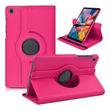 Capa Giratória Tablet Para Samsung Galaxy Tab A9 8 7 Popshope Cor Rosa chiclete